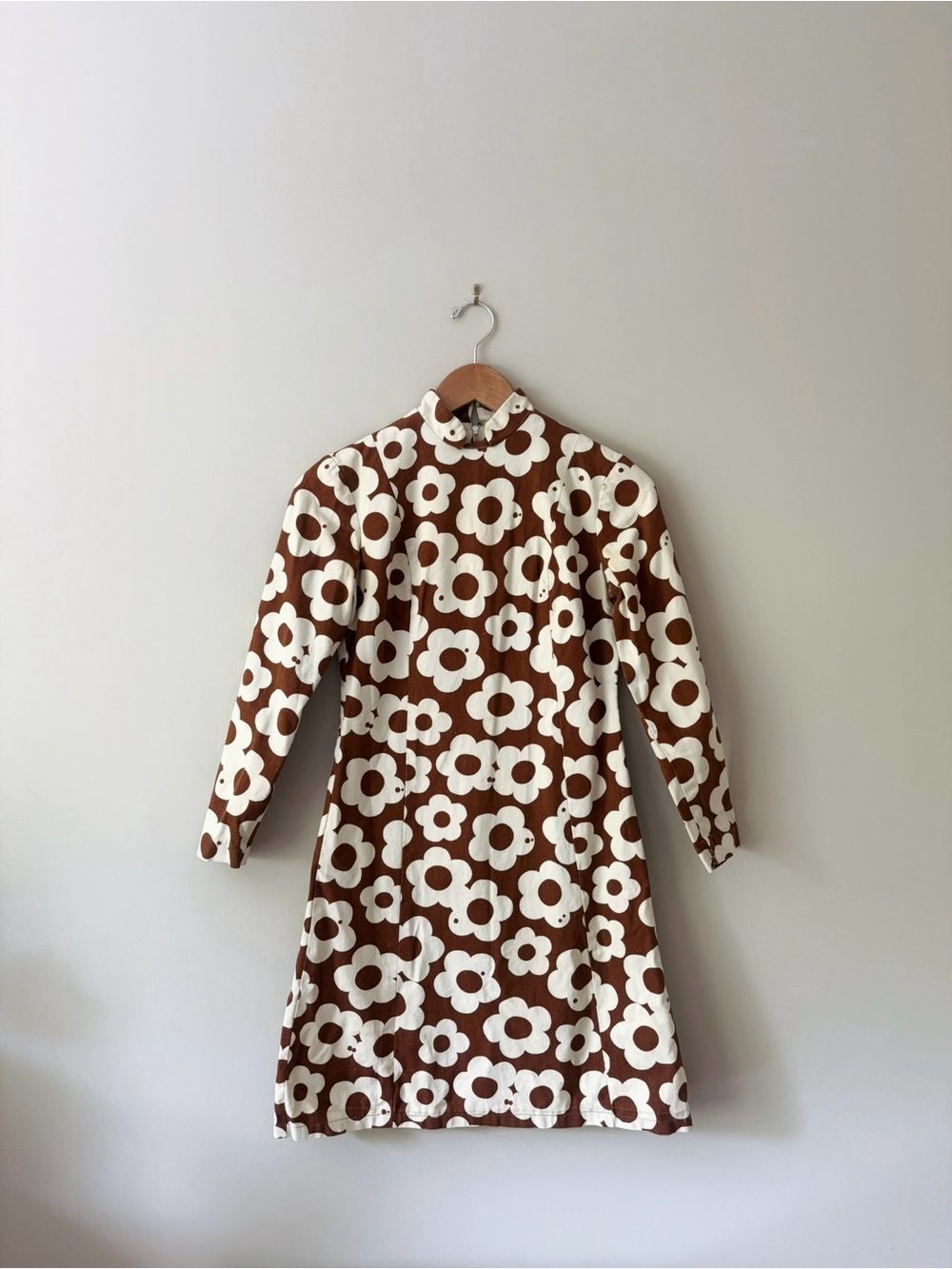 Vintage Mod Floral Dress